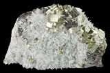 Quartz, Sphalerite & Pyrite Crystal Association - Peru #142651-1